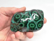 3.62" POLISHED MALACHITE CHRYSOCOLLA Kalukuluku Mine, Congo B324
