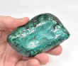 3.62" POLISHED MALACHITE CHRYSOCOLLA Kalukuluku Mine, Congo B324