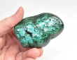 2.95" POLISHED MALACHITE CHRYSOCOLLA Kalukuluku Mine, Congo B330