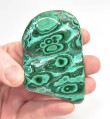 3.26" POLISHED MALACHITE CHRYSOCOLLA Kalukuluku Mine, Congo B328
