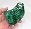 4.29" POLISHED MALACHITE CHRYSOCOLLA Kalukuluku Mine, Congo B315