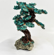 6.57" CHRYSOCOLLA and PYRITE Bonsai Tree Peru T632