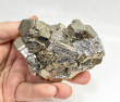 3.30" PYRITE CRYSTAL CLUSTER Huanzala Mine, Peru T644