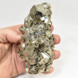 4.60" PYRITE CRYSTAL CLUSTER Huanzala Mine, Peru T645