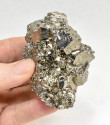 2.91" PYRITE CRYSTAL CLUSTER Huanzala Mine, Peru T641