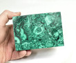 4.25" Polished MALACHITE JEWELRY BOX Congo - CM164