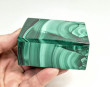 3.14" Polished MALACHITE JEWELRY BOX Congo - CM168