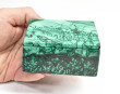 3.14" Polished MALACHITE JEWELRY BOX Congo - CM165
