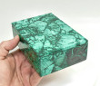 4.96" Polished MALACHITE JEWELRY BOX Congo - CM159