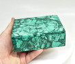 4.92" Polished MALACHITE JEWELRY BOX Congo - CM161