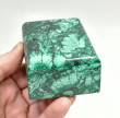 3.11" Polished MALACHITE JEWELRY BOX With Matching Beveled Lid- Congo - CM176