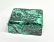 3.11" Polished MALACHITE JEWELRY BOX With Matching Beveled Lid- Congo - CM176