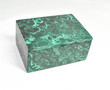 3.46" Polished MALACHITE JEWELRY BOX Congo - CM167