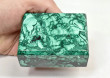 3.07" Polished MALACHITE JEWELRY BOX With Matching Beveled Lid- Congo - CM173