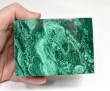 3.66" Polished MALACHITE JEWELRY BOX Congo - CM169