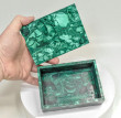 4.88" Polished MALACHITE JEWELRY BOX Congo - CM162