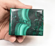 2.48" Polished MALACHITE JEWELRY BOX Congo - CM157