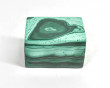 2.16" Polished MALACHITE JEWELRY BOX Congo - CM152