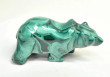 3.50" POLISHED MALACHITE BEAR Animal Carving Congo - CM190