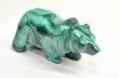 3.50" POLISHED MALACHITE BEAR Animal Carving Congo - CM190
