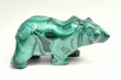3.50" POLISHED MALACHITE BEAR Animal Carving Congo - CM190
