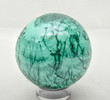 3.57" POLISHED MALACHITE SPHERE With Stand - Congo E543