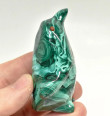 2.91" POLISHED MALACHITE PENGUIN Animal Carving Congo - CM193