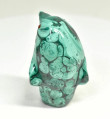 2.36" POLISHED MALACHITE PENGUIN Animal Carving Congo - CM192