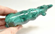 4.68" POLISHED MALACHITE RHINO Animal Carving Congo - CM208