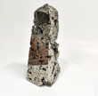 6.49" Polished PYRITE CRYSTAL OBELISK Tower Huanzala mine, Peru T661