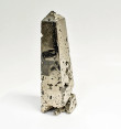 6.06" Polished PYRITE CRYSTAL OBELISK Tower Huanzala mine, Peru T654