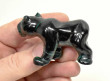 2.79" POLISHED MALACHITE Big CAT Animal Carving Congo - CM189