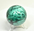 2.20" POLISHED MALACHITE SPHERE With Stand Congo - E706