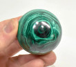 1.85" POLISHED MALACHITE SPHERE With Stand Congo - E699