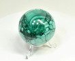 2.16" POLISHED MALACHITE SPHERE With Stand Congo - E705