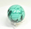 2.16" POLISHED MALACHITE SPHERE With Stand Congo - E705