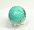2.16" POLISHED MALACHITE SPHERE With Stand Congo - E705