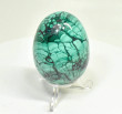 2.59" POLISHED MALACHITE EGG With Stand Congo - E693