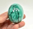 2.20" POLISHED MALACHITE EGG With Stand Congo - E690
