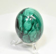 2.20" POLISHED MALACHITE EGG With Stand Congo - E690