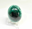 2.20" POLISHED MALACHITE EGG With Stand Congo - E690