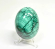 2.74" POLISHED MALACHITE EGG With Stand Congo - E688