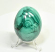 2.40" POLISHED MALACHITE EGG With Stand Congo - E687