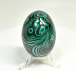 2.44" POLISHED MALACHITE EGG With Stand Congo - E682
