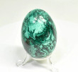 2.36" POLISHED MALACHITE EGG With Stand Congo - E684