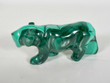 3.89" Beautiful POLISHED MALACHITE Big Cat Carving - Congo mc504
