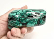 3.30" POLISHED BULLSEYE MALACHITE Freeform Congo - B335