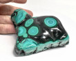 4.37" POLISHED BULLSEYE MALACHITE Freeform Congo - B344