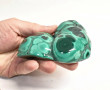 3.62" POLISHED BULLSEYE MALACHITE Freeform Congo - B350