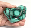 3.46" POLISHED BULLSEYE MALACHITE Freeform Congo - B336